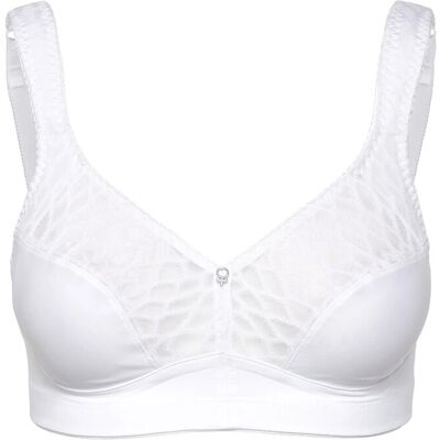 Swegmark Lilly Soft Hvit BH - Lingerie Swegmark Lilly Soft Hvit BH - Lingerie