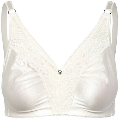Swegmark Glitter Soft Bra Moulded B x 8085 White B x 8085 Swegmark Glitter Soft Bra Moulded B x 8085 White B x 8085