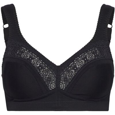 Swegmark Cotton Star Soft Bra Black D x 95 Black D x 95 Swegmark Cotton Star Soft Bra Black D x 95 Black D x 95