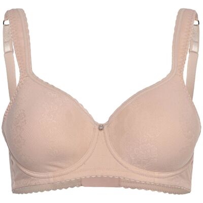 Swegmark Adorable Shape Wire Bra Padded Cups D x 85 Beige D x 85 Swegmark Adorable Shape Wire Bra Padded Cups D x 85 Beige D x 85