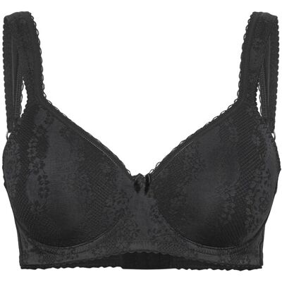 Swegmark Adorable Shape Wire Bra Padded Cups D x 85 Black D x 85 Swegmark Adorable Shape Wire Bra Padded Cups D x 85 Black D x 85