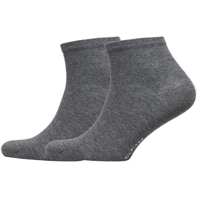 Tommy Hilfiger Th Women Casual Short Sock 2P 35-38 Grey 35-38 Tommy Hilfiger Th Women Casual Short Sock 2P 35-38 Grey 35-38