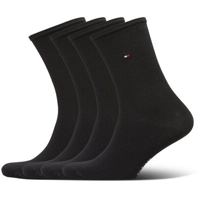 Tommy Hilfiger Th Women 4P Sock Ecom 39-42 Black 39-42 Tommy Hilfiger Th Women 4P Sock Ecom 39-42 Black 39-42