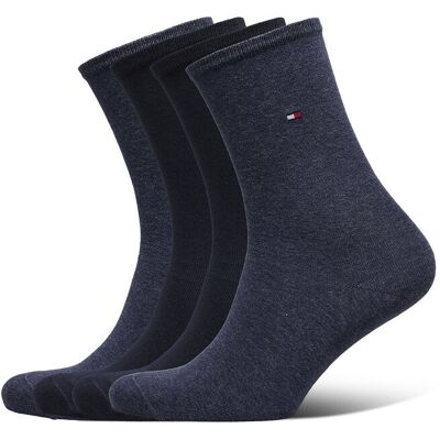 Tommy Hilfiger Th Women 4P Sock Ecom 39-42 Blue 39-42 Tommy Hilfiger Th Women 4P Sock Ecom 39-42 Blue 39-42