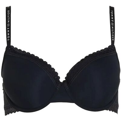 Tommy Hilfiger Demi-Bra C x 75 Black C x 75 Tommy Hilfiger Demi-Bra C x 75 Black C x 75