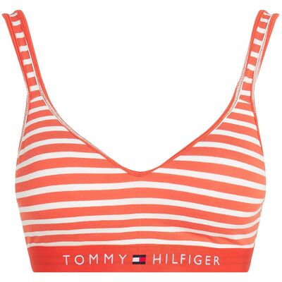 Tommy Hilfiger Bralette Lift Print XS Orange XS Tommy Hilfiger Bralette Lift Print XS Orange XS