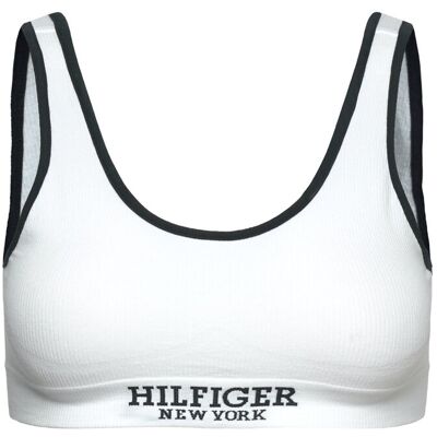 Tommy Hilfiger Unlined Bralette XL White XL Tommy Hilfiger Unlined Bralette XL White XL