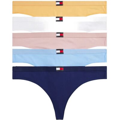 Tommy Hilfiger 5 Pack Thong M Yellow M Tommy Hilfiger 5 Pack Thong M Yellow M