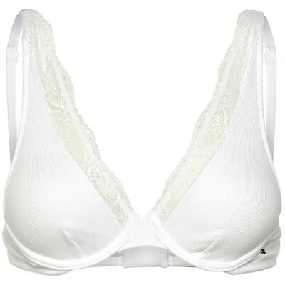 Tommy Hilfiger Unlined Plunge Bra (Ext. Size) A x 75 White A x 75 Tommy Hilfiger Unlined Plunge Bra (Ext. Size) A x 75 White A x 75