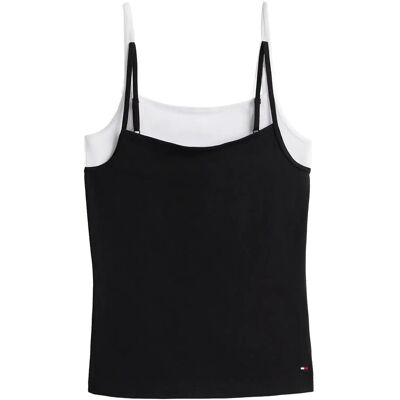 Tommy Hilfiger 2 Pack Cami XS Black XS Tommy Hilfiger 2 Pack Cami XS Black XS