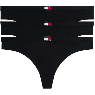 Tommy Hilfiger 3 Pack Thong XS Black XS Tommy Hilfiger 3 Pack Thong XS Black XS