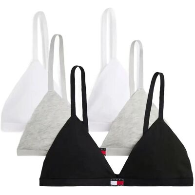 Tommy Hilfiger 3 Pack Triangle XS Black XS Tommy Hilfiger 3 Pack Triangle XS Black XS