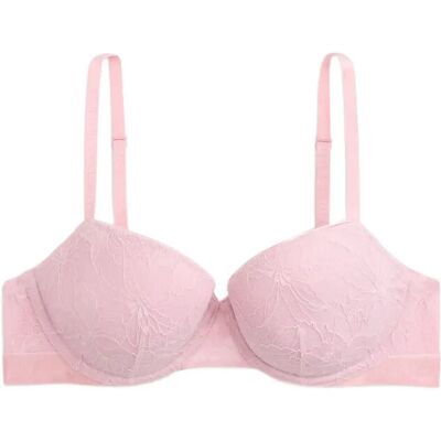 Tommy Hilfiger Demi Bra A x 75 Pink A x 75 Tommy Hilfiger Demi Bra A x 75 Pink A x 75