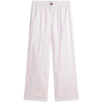 Tommy Hilfiger Poplin Stripe Pants XS Pink XS Tommy Hilfiger Poplin Stripe Pants XS Pink XS
