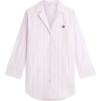 Tommy Hilfiger Ls Poplin Nightdress XS Patterned XS Tommy Hilfiger Ls Poplin Nightdress XS Patterned XS