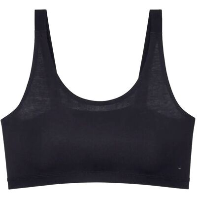 Triumph Smart Natural Bralette 2 Black 2 Triumph Smart Natural Bralette 2 Black 2