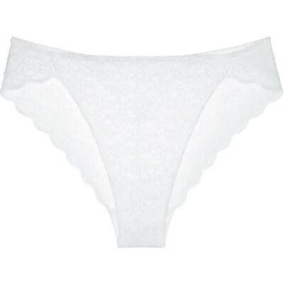 Triumph Amourette Highleg Tai 42 White 42 Triumph Amourette Highleg Tai 42 White 42