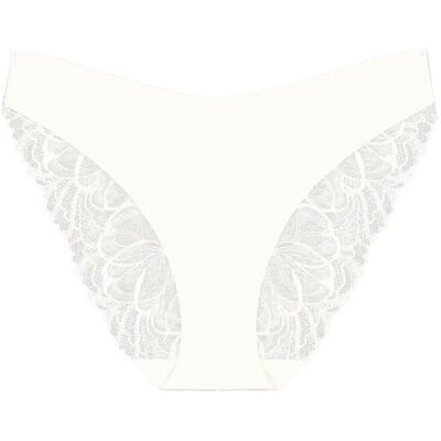 Triumph Body Make-Up Illusion Lace Highleg 44 White 44 Triumph Body Make-Up Illusion Lace Highleg 44 White 44