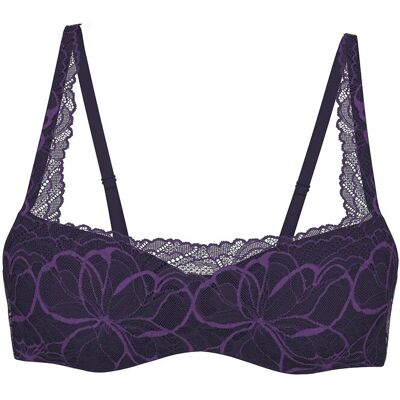 Triumph Body Make-Up Illusion Lace Balconet B x 70 Purple B x 70 Triumph Body Make-Up Illusion Lace Balconet B x 70 Purple B x 70