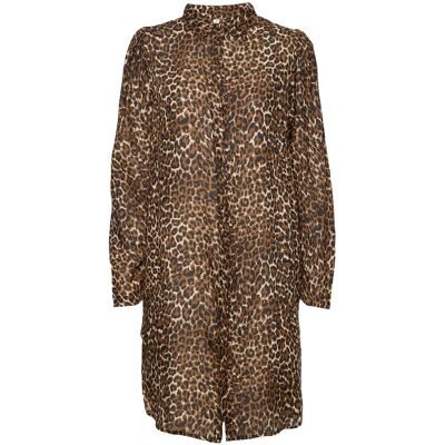 Underprotection Leonora Long Shirt XS Brown XS Underprotection Leonora Long Shirt XS Brown XS
