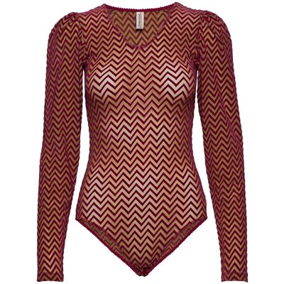 Underprotection Dina Bodystocking S Pink S Underprotection Dina Bodystocking S Pink S