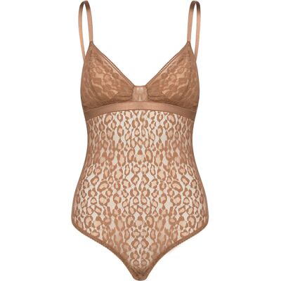 Underprotection Jeanette Bodystocking XS Brown XS Underprotection Jeanette Bodystocking XS Brown XS