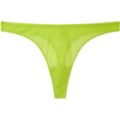 Understatement Underwear Mesh Thong XXL Green XXL Understatement Underwear Mesh Thong XXL Green XXL