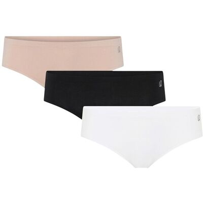 Garmin 3-Pack Women Bamboo Bikini Brief L White L Garmin 3-Pack Women Bamboo Bikini Brief L White L