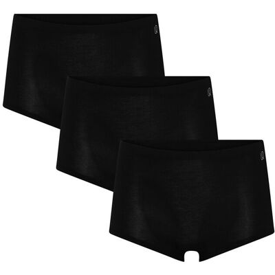 Garmin 3-Pack Women Bamboo Shorts Brief L Black L Garmin 3-Pack Women Bamboo Shorts Brief L Black L