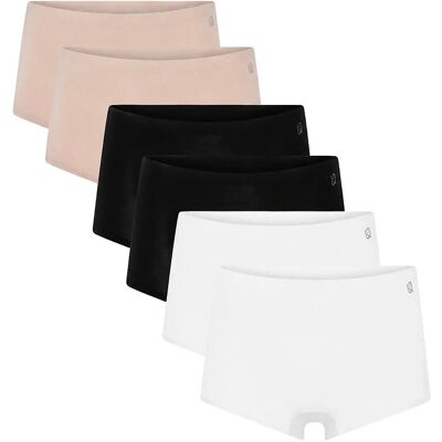 Garmin 6-Pack Women Bamboo Shorts Brief L Patterned L Garmin 6-Pack Women Bamboo Shorts Brief L Patterned L