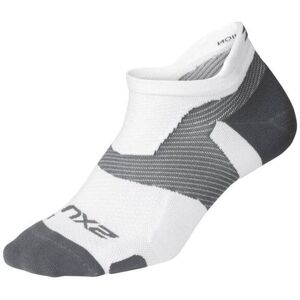 2XU Vectr Light Cushion No Show Socks S White S 2XU Vectr Light Cushion No Show Socks S White S