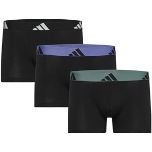 adidas Underwear Trunk (3Pk) - Active Flex Cotton M Black M adidas Underwear Trunk (3Pk) - Active Flex Cotton M Black M