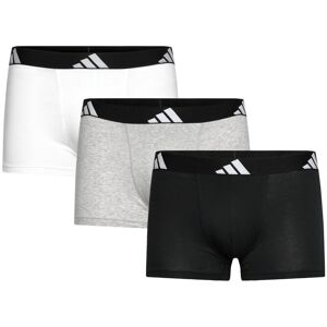 adidas Underwear Trunk (3Pk) - Active Flex Cotton M Grey M adidas Underwear Trunk (3Pk) - Active Flex Cotton M Grey M
