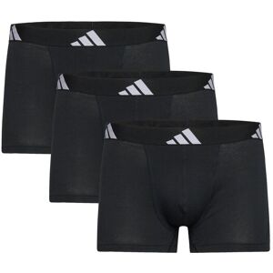 adidas Underwear Trunk (3Pk) - Active Flex Cotton XXL Black XXL adidas Underwear Trunk (3Pk) - Active Flex Cotton XXL Black XXL
