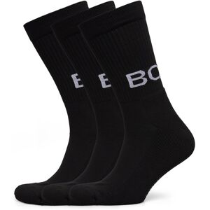 Björn Borg Classic Polyamide Crew Sock 3P 36-40 Black 36-40 Björn Borg Classic Polyamide Crew Sock 3P 36-40 Black 36-40