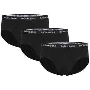 Björn Borg Cotton Stretch Brief 3P M Black M Björn Borg Cotton Stretch Brief 3P M Black M