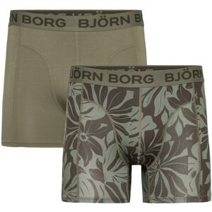 Björn Borg Bamboo Cotton Blend Boxer 2P S Khaki S Björn Borg Bamboo Cotton Blend Boxer 2P S Khaki S