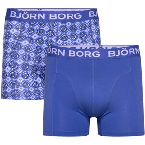 Björn Borg Cotton Stretch Boxer 2P XXL Blue XXL Björn Borg Cotton Stretch Boxer 2P XXL Blue XXL