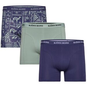 Björn Borg Cotton Stretch Boxer 3P M Navy M Björn Borg Cotton Stretch Boxer 3P M Navy M