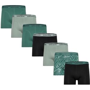 Björn Borg Cotton Stretch Boxer 7P XXL Green XXL Björn Borg Cotton Stretch Boxer 7P XXL Green XXL
