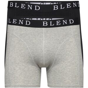 Blend Bhned Underwear 2-Pack L Grey L Blend Bhned Underwear 2-Pack L Grey L