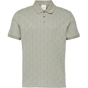 Calvin Ss Dbl Mercerized Emblem Jacquar L Khaki L Calvin Ss Dbl Mercerized Emblem Jacquar L Khaki L