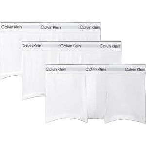 Calvin Low Rise Trunk 3Pk L White L Calvin Low Rise Trunk 3Pk L White L