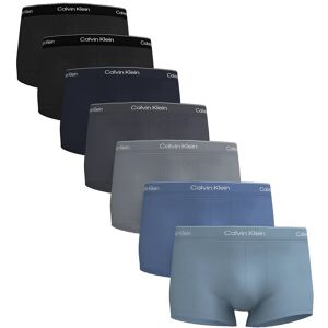 Calvin Low Rise Trunk 7Pk M Black M Calvin Low Rise Trunk 7Pk M Black M