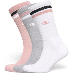 Champion 3Pk Crew Socks 43-46 White 43-46 Champion 3Pk Crew Socks 43-46 White 43-46
