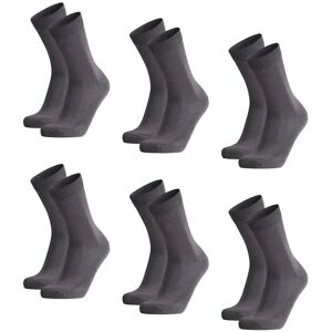 Danish Endurance Bamboo Crew Socks 6-Pack 39-42 Grey 39-42 Danish Endurance Bamboo Crew Socks 6-Pack 39-42 Grey 39-42