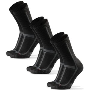 Danish Endurance Long Distance Running Crew Socks 3-Pack 39-42 Black 39-42 Danish Endurance Long Distance Running Crew Socks 3-Pack 39-42 Black 39-42