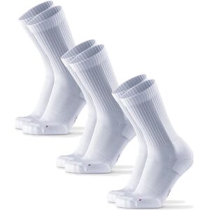 Danish Endurance Long Distance Running Crew Socks 3-Pack 35-38 White 35-38 Danish Endurance Long Distance Running Crew Socks 3-Pack 35-38 White 35-38