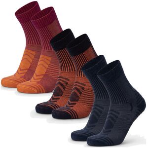 Danish Endurance Light Hiking Crew Socks 3-Pack 35-38 Patterned 35-38 Danish Endurance Light Hiking Crew Socks 3-Pack 35-38 Patterned 35-38
