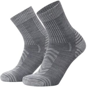 Danish Endurance Light Hiking Crew Socks 1-Pack 39-42 Grey 39-42 Danish Endurance Light Hiking Crew Socks 1-Pack 39-42 Grey 39-42